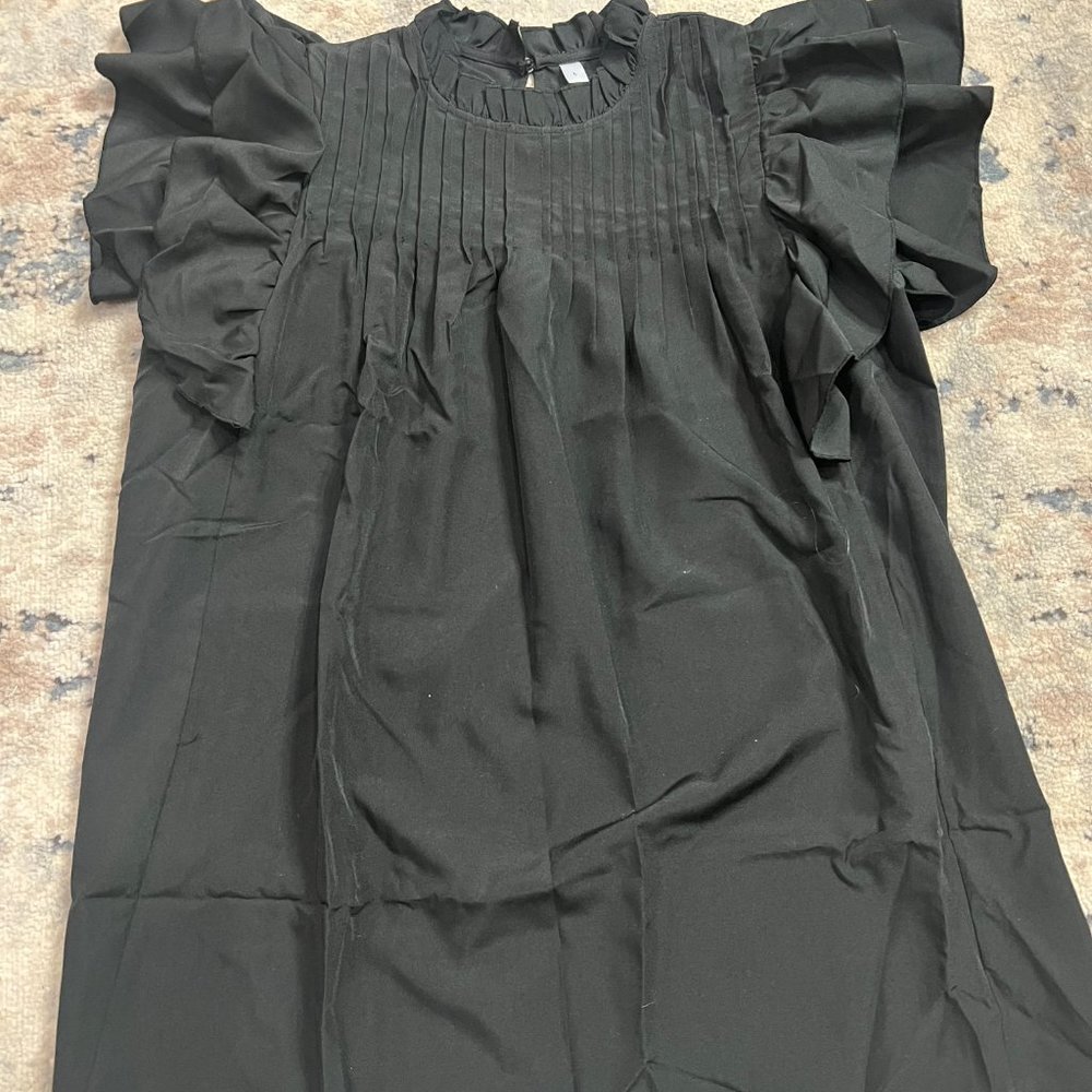 Ruffle top blouse